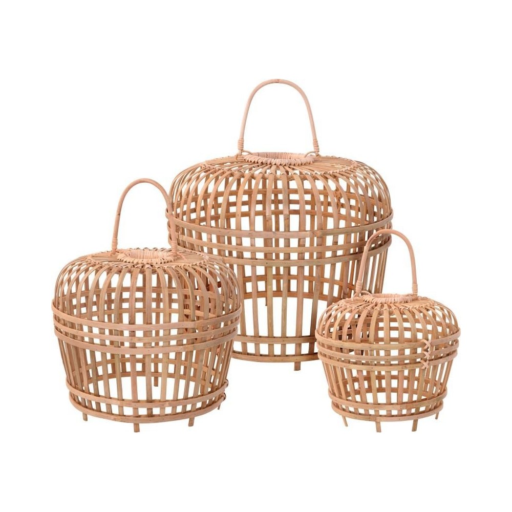 SET 3 PARALUMI IN BAMBOO